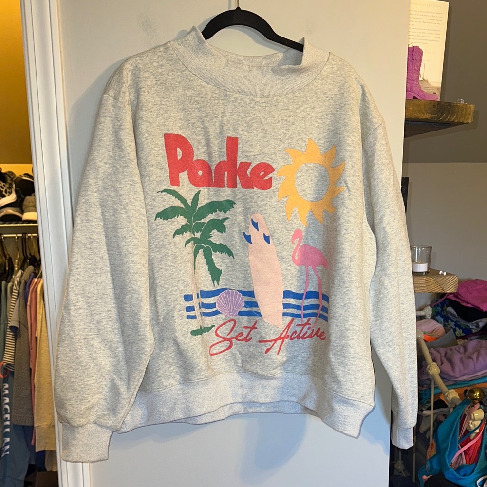 Parke X Set Active L/XL mockneck collab